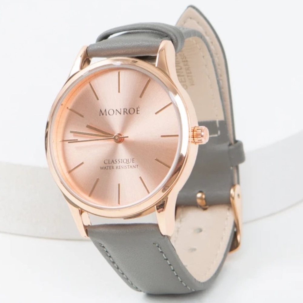 MONROÉ
Classique Watch in Sunburst Solérose